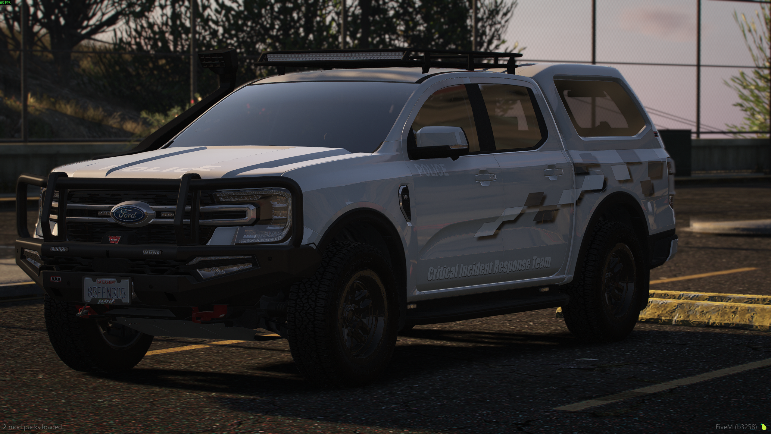 Unmarked LEO 2023 Ford Ranger product banner